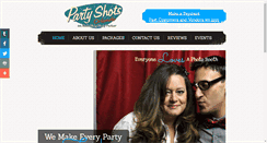 Desktop Screenshot of partyshotsorlando.com